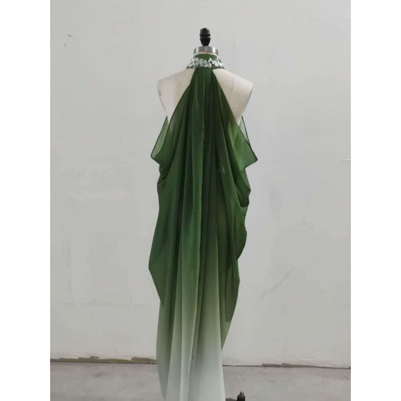 

Gradient cape Female cape goddess game anime role-play Halloween stage show cape