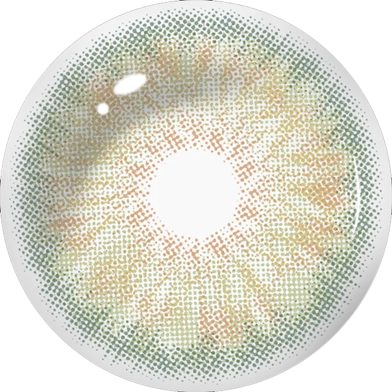 MILL CREEK 1 paire de lentilles colorées pour les yeux, lentilles de contact naturelles pour la myopie, lentilles de contact brunes avec dioptries,