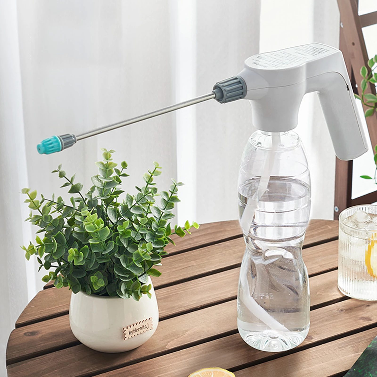 

High Pressure Small Manual Electric Gardening Watering Sprayer Adjustable Spray Head