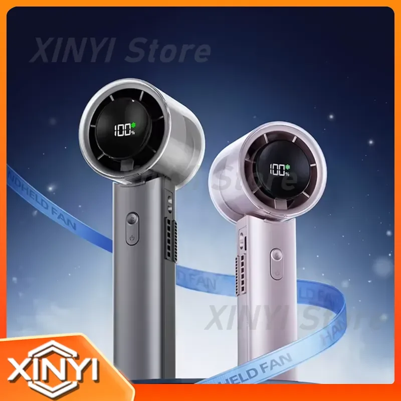 IMYCOO High Speed Portable Rechargeable KC FCC CE 4500mAh Battery Handheld Fan Custom Logo Compact Travel Pocket Mini Fan Car