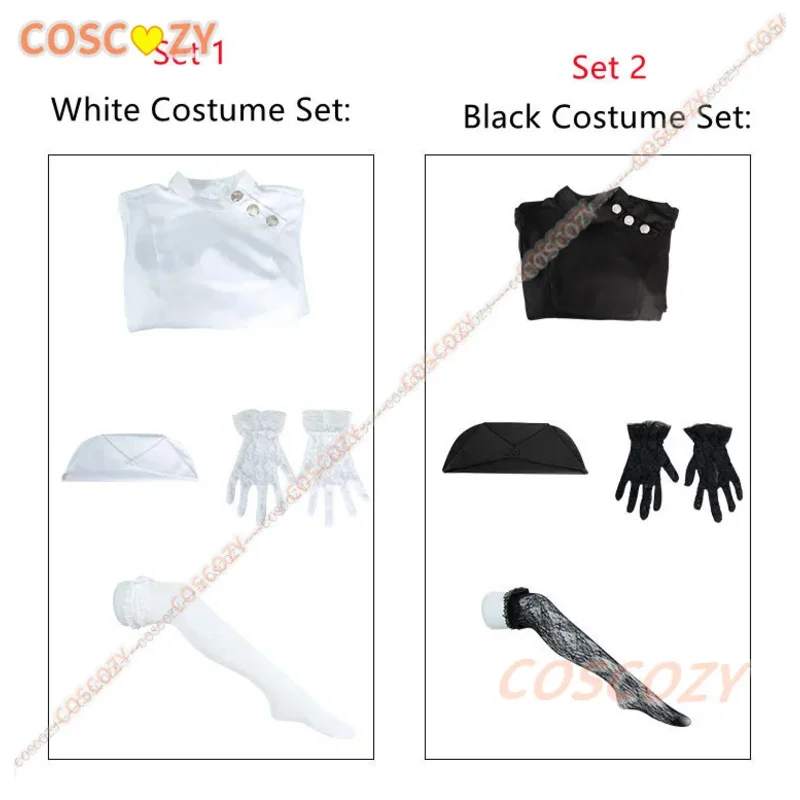 My Dress-Up Darling Marin Kitagawa Cosplay Costume Nurse Uniform Kuroe Shizuku Black White Nurse Dress Set Anime Suit