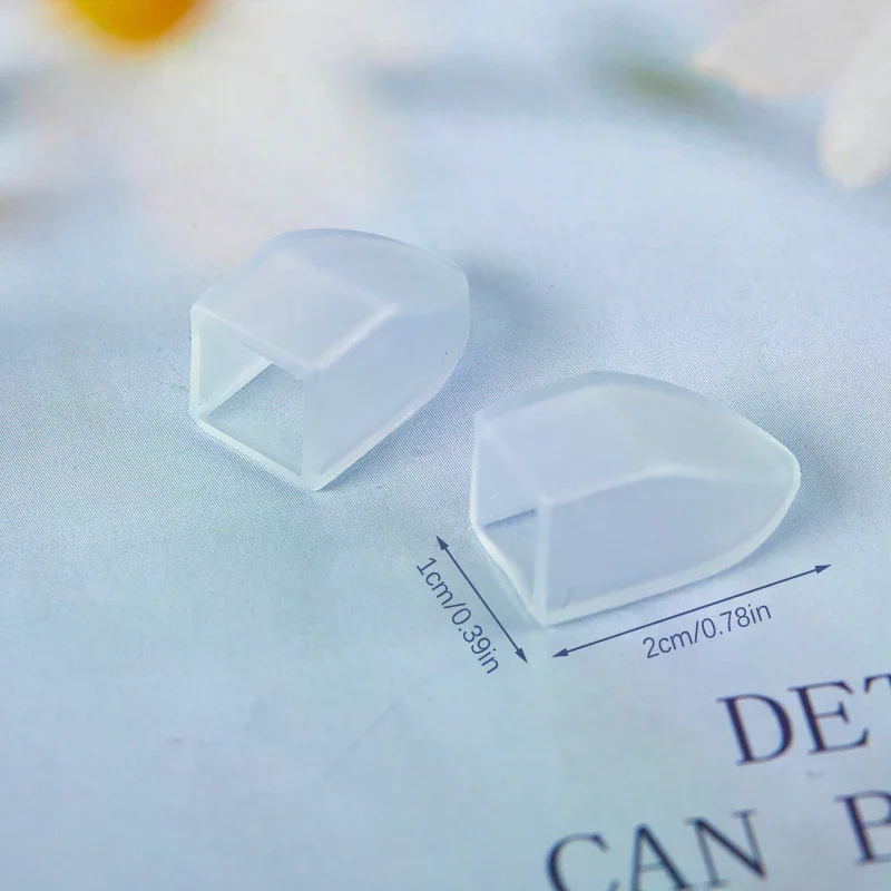 10PCS Pinza Copertura Manicotto Protettivo per Forbici per Cuticole per Unghie Strumenti per Manicure Pedicure Pinzette per Pelle Morta Cap