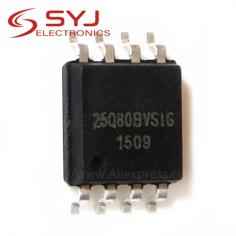 10pcs/lot W25Q80BVSIG 25Q80BVSIG 25Q80BVSSIG W25Q80 BVSIG 25Q80 SOP8 Chip is 100% work of good quality IC In Stock In Stock