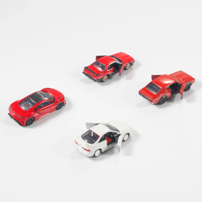 TOMY Tomica 1:64 10th Anniversary Special Edition Nissan SKYLINE 2000 Honda NSX Mitsubishi EVO Premium Diecast Vehicle Model - Image 5