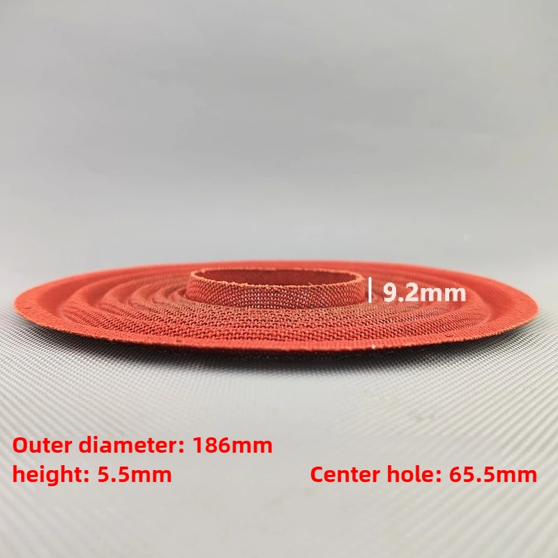 2pcs  Woofer Bass Loudspeaker Speaker Repair Spider Elastic Wave OD: 186mm Center Hole: 65.5mm Height：5.5mm