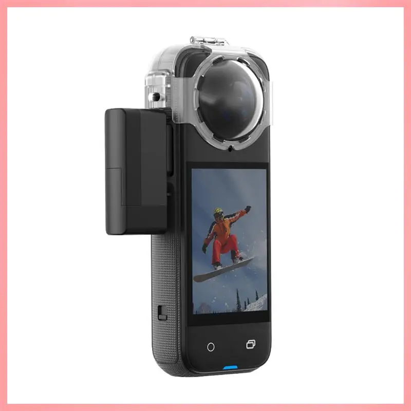 

Y23A-For Insta360 X4 Transparent Lens Cover Protective Cap Action Camera Lens Guard Protector Camera Accessories