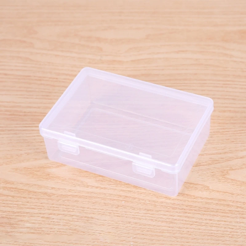 F92B Clear Herse Box-Organizer с крышками прозрачная пластиковая коробка для хранения ювелирные изделия для корпуса небольшие RO