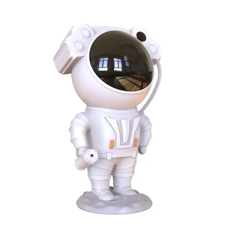 

Astronaut projection Light Planet Astronaut standing remote control timer 4D Dynamic Nebula colorful Moon night light Room decor