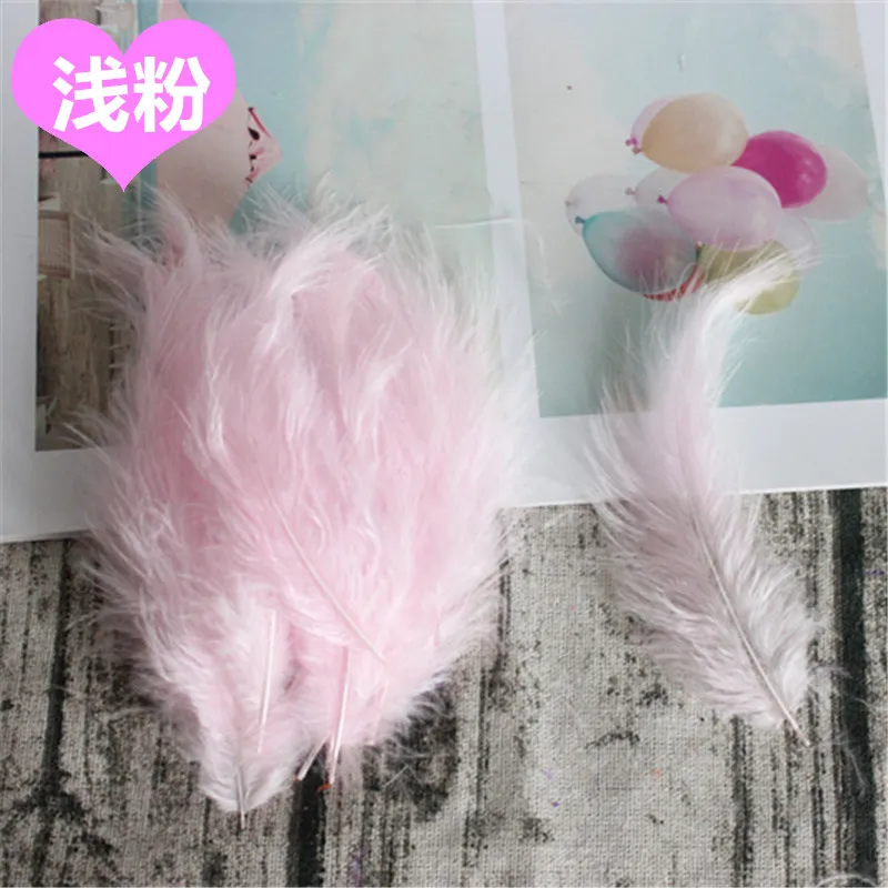 Wholesale Fluffy Turkey Marabou Feather 10-15Cm Turkey Feathers For Jewelry Making Decoration Wedding Accessories Feather Craft