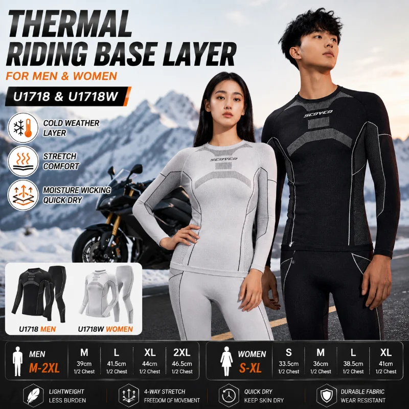 Conjunto de Roupa Térmica para - Thermal Base Layer avaliação e preço