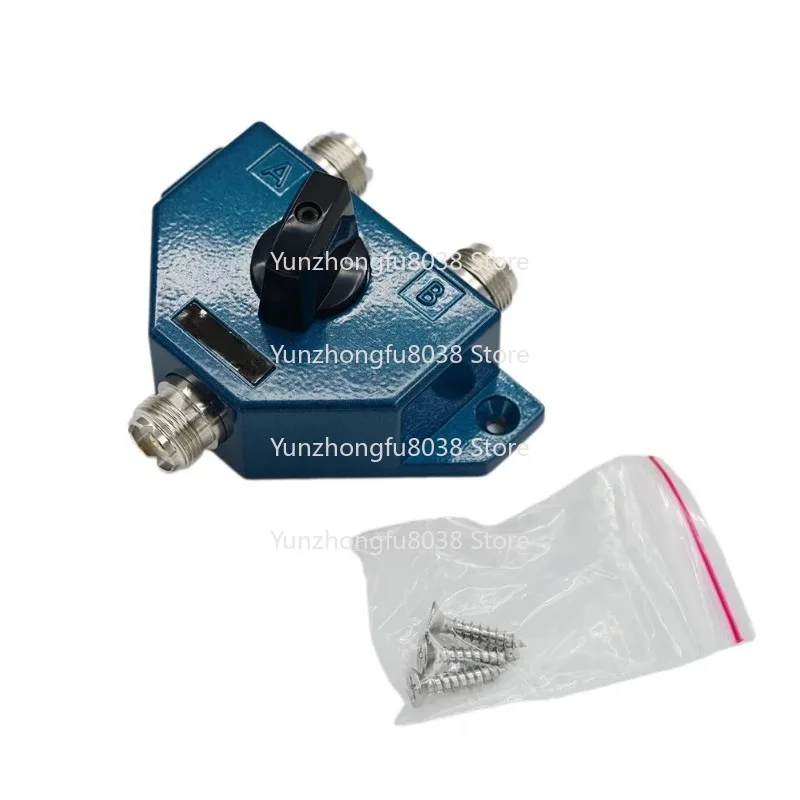 

Coaxial Switch Manual 2 Position CA201 Wideband 1 8600 MHz UHF Female SO239 Connector Zinc Alloy Housing Antenna Tool