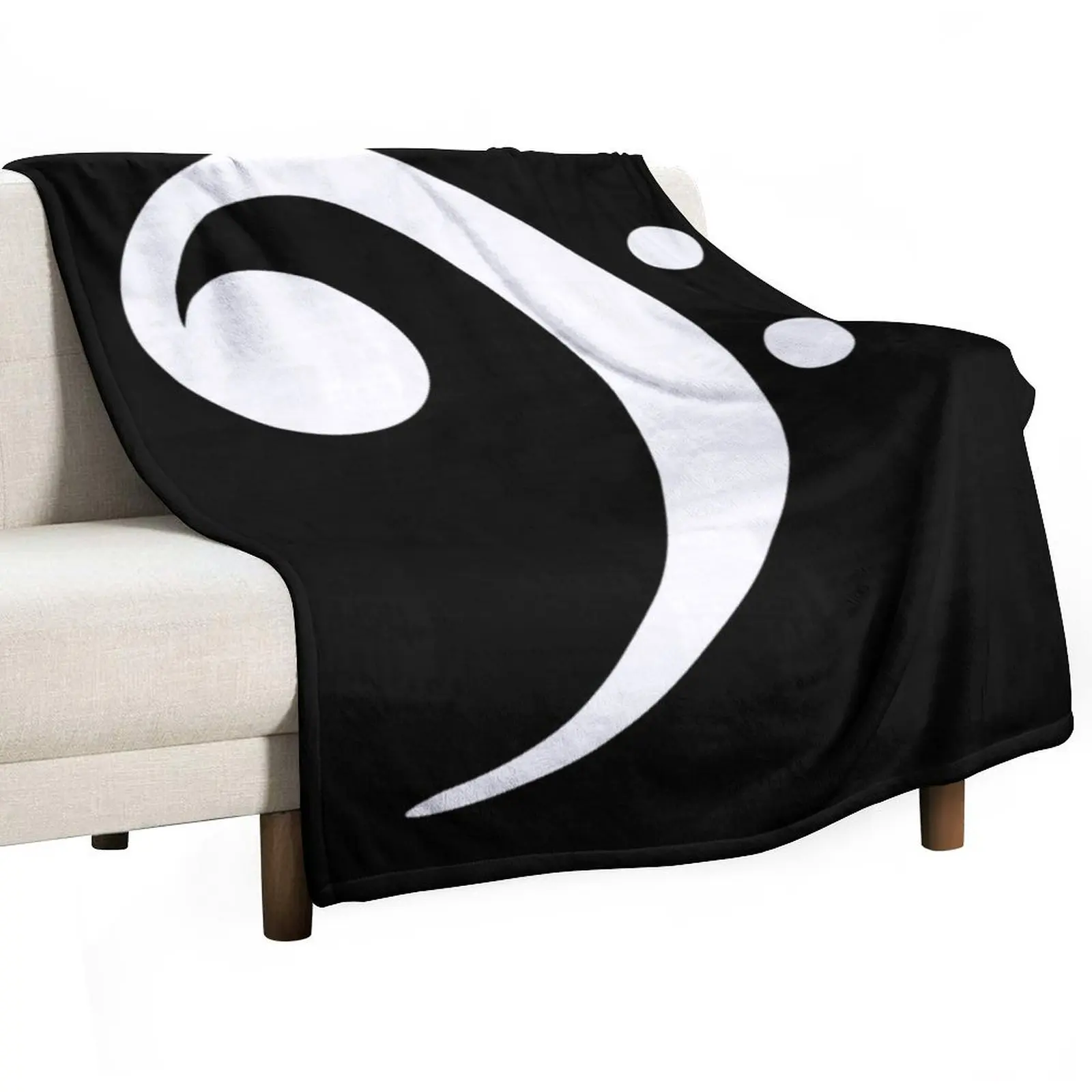 

Bass Clef Bass Clef Clef Bassist Band Music Throw Blanket Custom christmas decoration Blankets