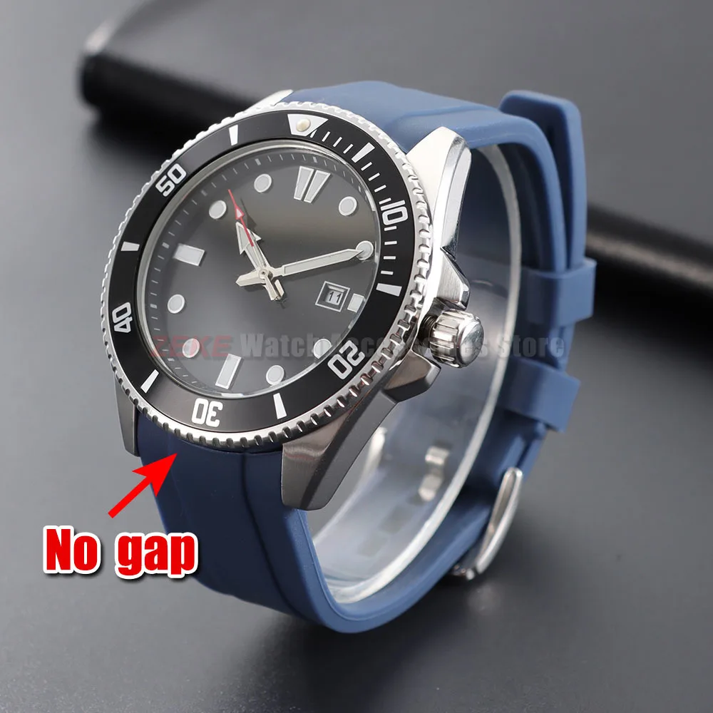 20mm 22mm Gummiarmband für Rolex Gebogenes Silikon-Uhrenarmband für Swatch Universelles Sportliches Wasserdichtes Armband für Männer und Frauen – Detail 2