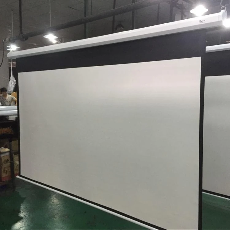 

200inch 4:3 Inch Matte White Fabric Motorized Electric Projection Projector Screen