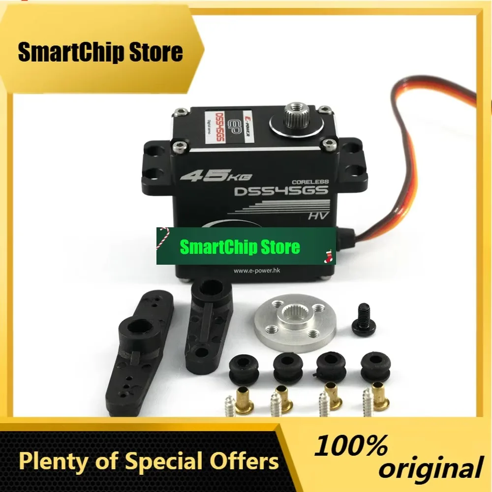 SmCpEP Waterproof Servo DS545GS DS535GS 35KG 45KG High Speed Metal Gear Digital Servo Baja Servo For 1/8 1/10 Scale RC Cars