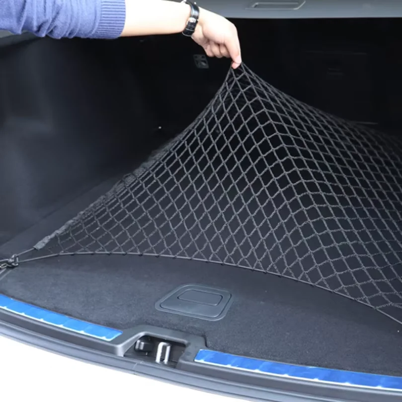 For Jeep Renegade Compass Patriot Auto Care Car Trunk Luggage Storage Cargo Organiser Nylon Elastic Mesh Net