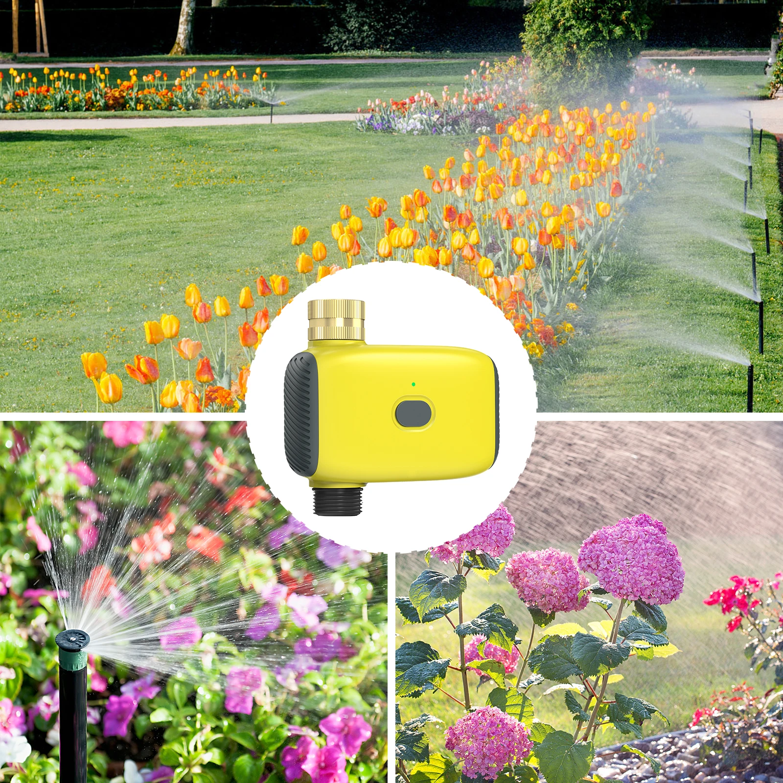 Tuya Smart Zigbee Watering Timer Automatic Drip Irrigation Controller Smart Water Valve Garden Automatic Watering System image 5