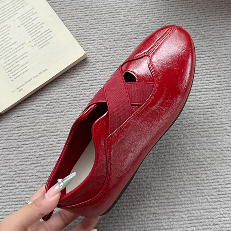 

Flats Women Loafers Shoes Fashion Ballet Shoes Walking Cozy Sport Shoes Woman Sneakers 2025 Trend Brand Running Zapatillas Mujer