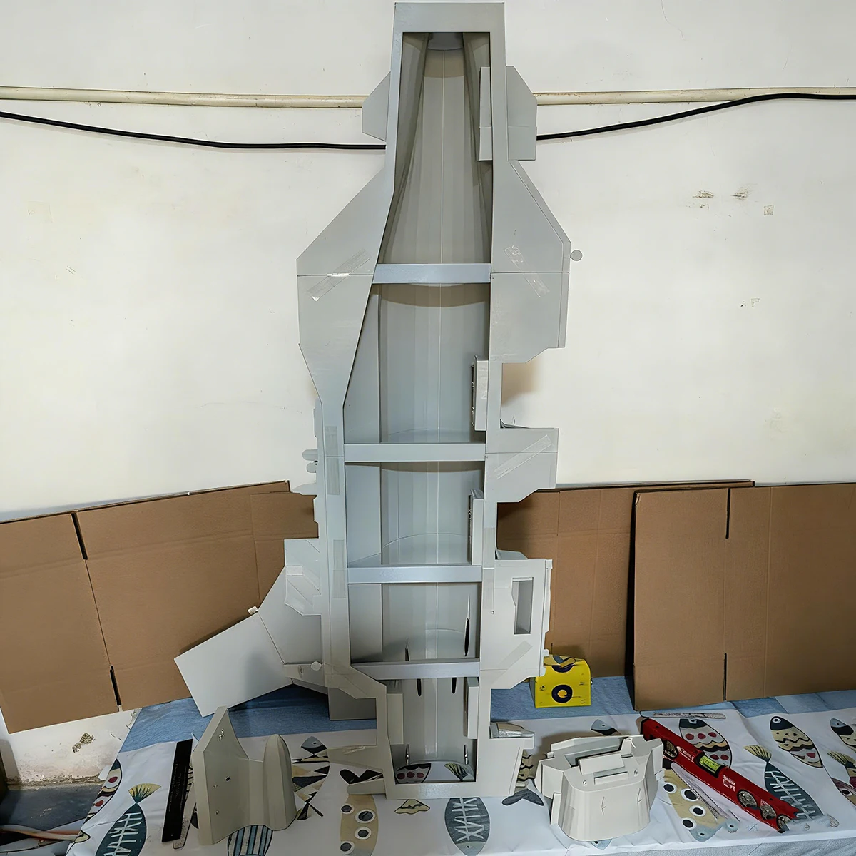 1/200 RC Ships166cm USS Ronald Reagan Aircraft Carrier Remote Control Boat Rich Detail RC Ships Model Kit Ship Toy Warship Model