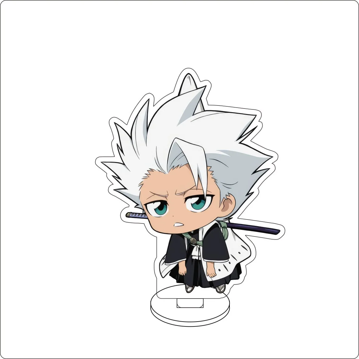 Anime BLEACH Kurosaki Ichigo Inoue Orihime Kuchiki Rukia Ishida Uryuu Cos 10CM Acrylic Figure Stand Cute Ornaments Gifts view 5