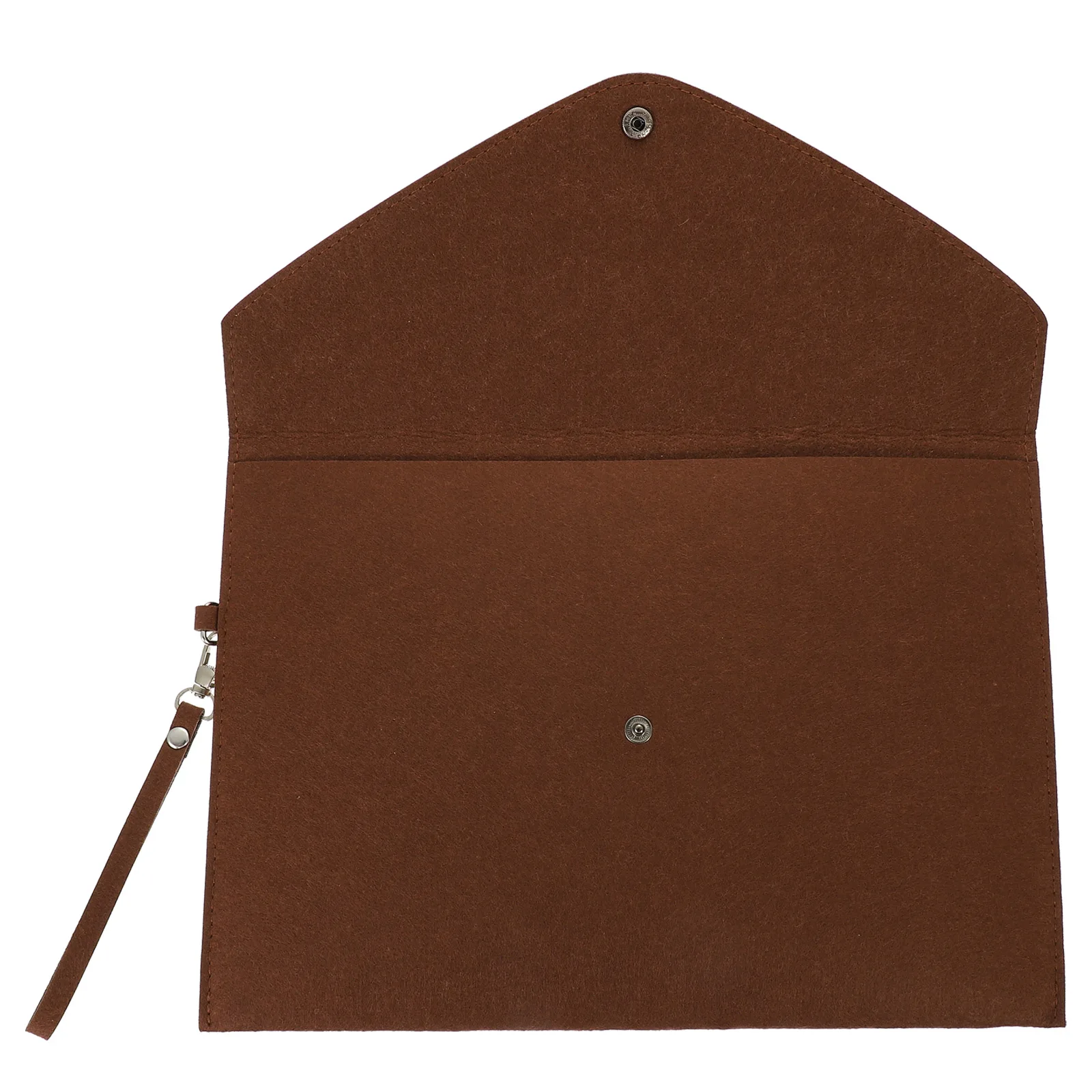 

Snap Button Felt File Folder A4 Document Organizer Waterproof Paper Holder For Office Business Travel Storage Bag