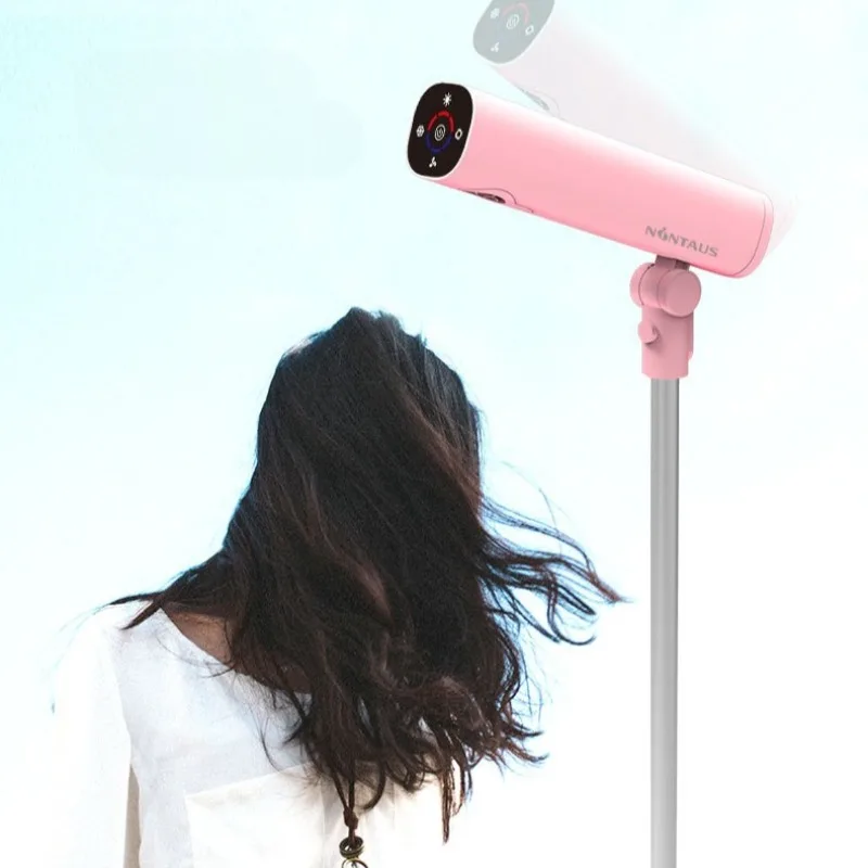 1600W Hair Dryer,Stand Up,Hands Free,Height and Angle Adjustable-Blow Dryers,2 Speeds,Designed for For Elderly and Children,Pet