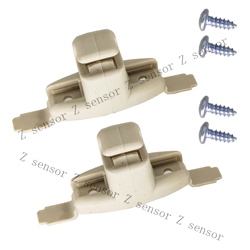 Z+ 2x Sun Visor Clips Holder Bracket Mount For BMW E46 E38 E39 E53 3 5 7 Series*