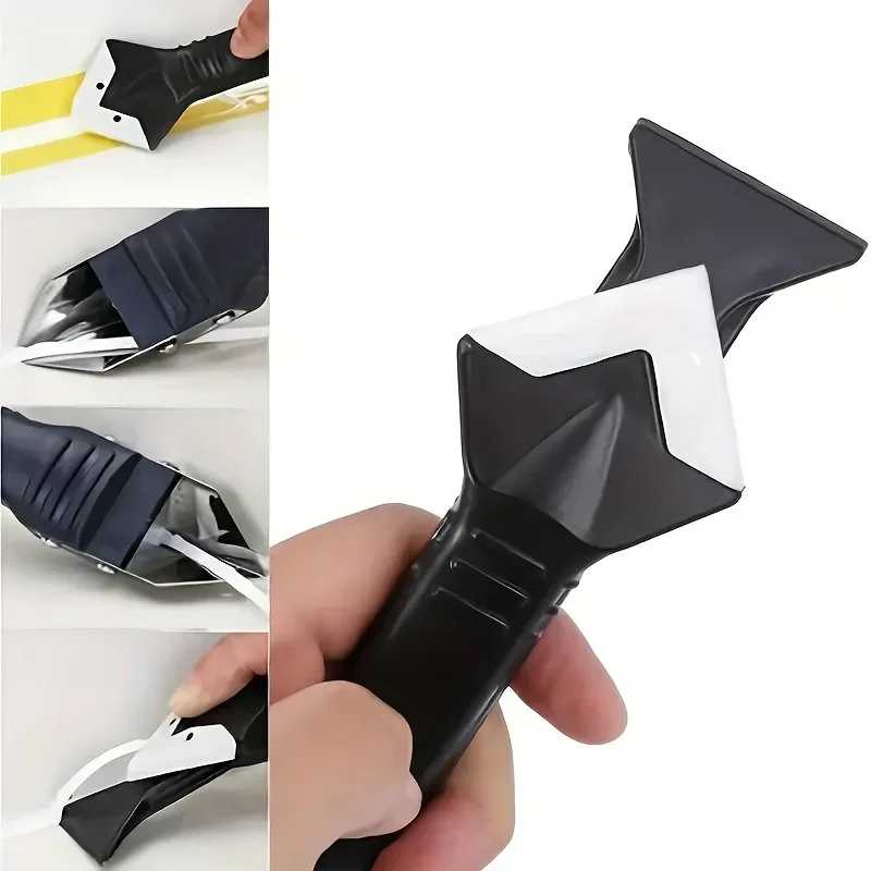 Glue Shovel Internal Corner Artifact Silicon Sealant Glue Scraper Flat Scraping Corner Trimming Beauty Seam Knife Removal Tool