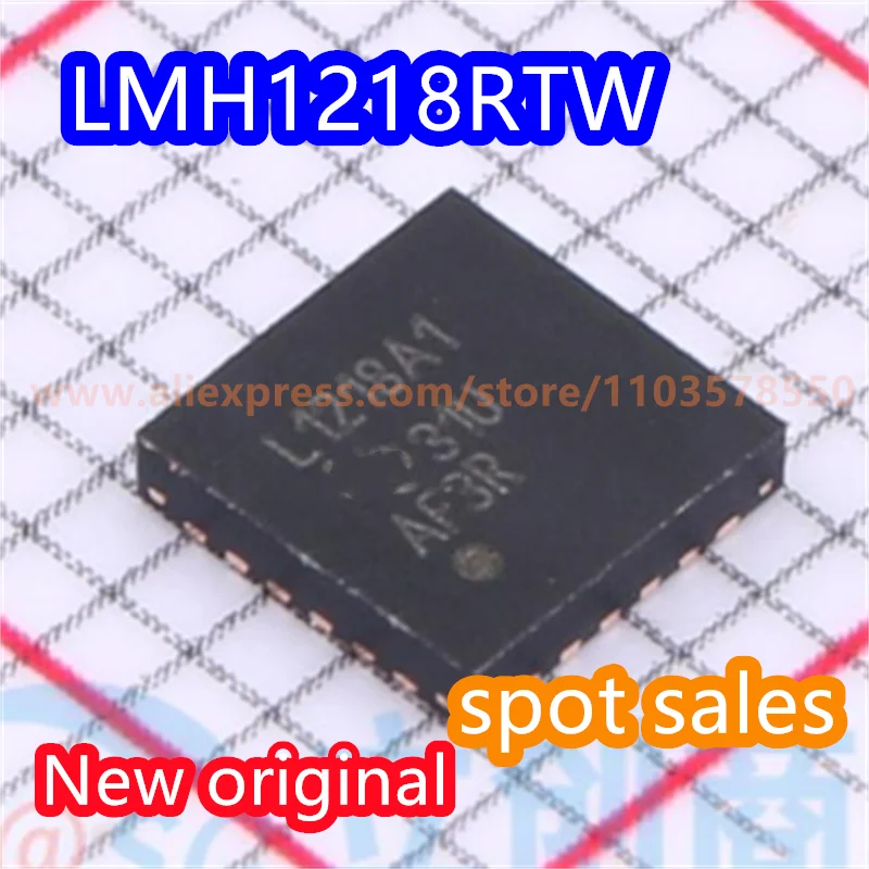 (1PCS) LMH1218RTWR LMH1218RTW code L1218A1  video interface IC brand new original LMH1219RTWR LMH1219RTW code L1219A2