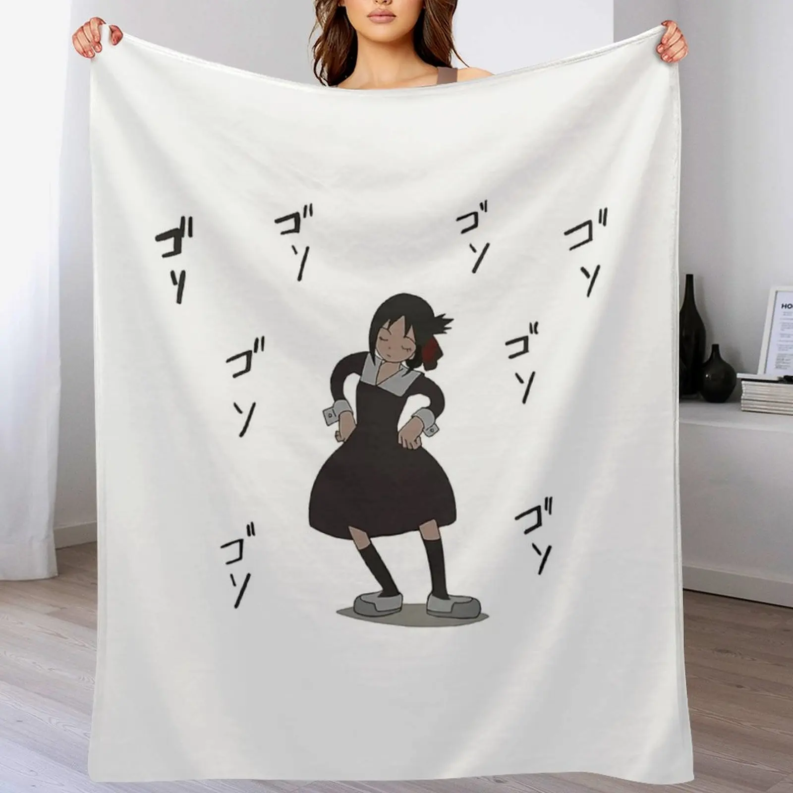 

Kaguya's Dance old cartoons vending machine dance Throw Blanket heavy to sleep Hairy Blankets