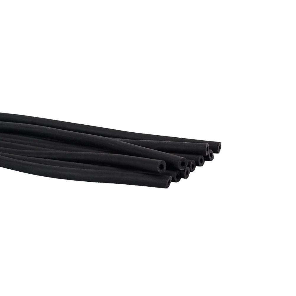 

10 Pcs Bamboo Cover Rubber Tube Chinese Dulcimer Yangqin Accessories