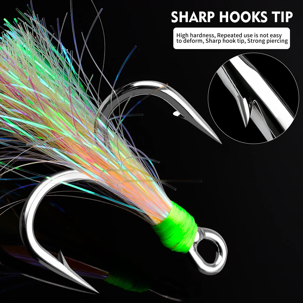 PROBEROS 10 sztuk/pudełko Kotw – Fishing Hook Treble recenzja i cena