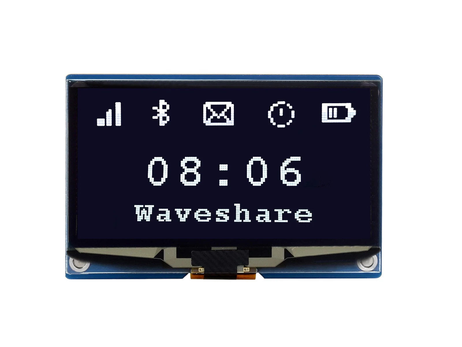 Waveshare 2.42inch OLED Display Module, 128×64 Resolution, SPI / I2C Communication