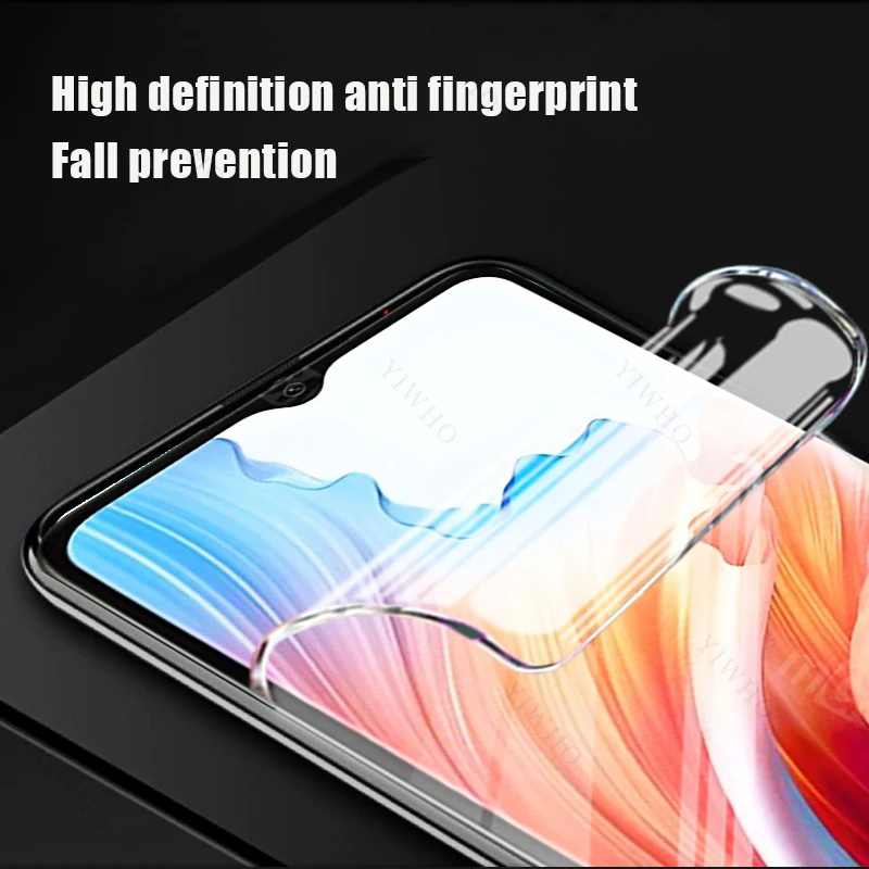 4-1 Pcs Hydrogel Film for Oppo A59 A79 A98 5g A78 A58 A38 A18 4g Screen Protector for Oppo Reno 10 Pro Plus Full Cover Soft Film