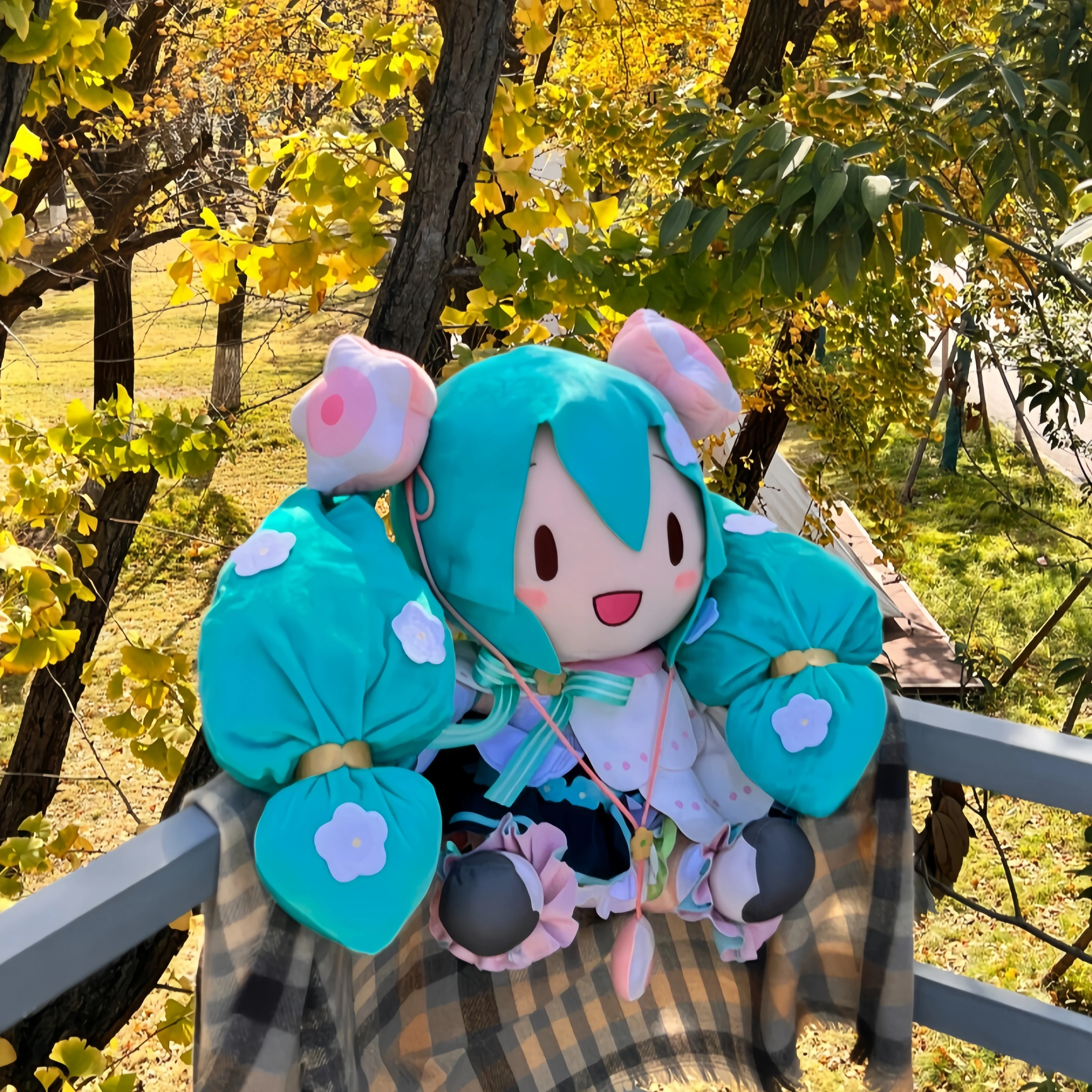 

Большой размер, волшебное будущее SEGA Hatsune Miku Fufu, плюшевая игрушка Miku Fufu, мягкая кукла, детский рождественский подарок