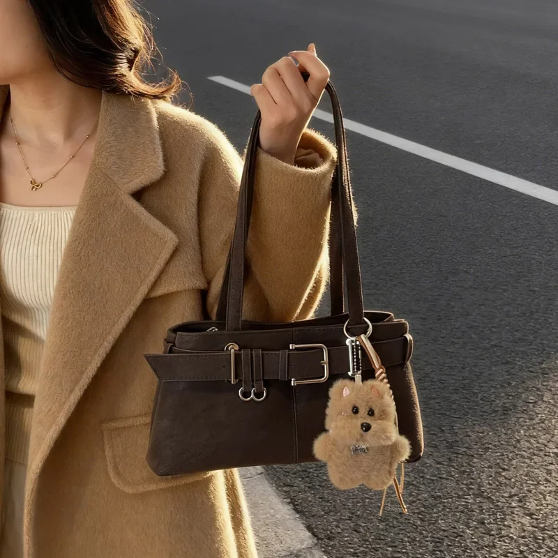 

Стильная кожаная сумка через плечо для женщин, женская мода от известного дизайнера, роскошная брендовая сумка, классический элегантный аксессуар