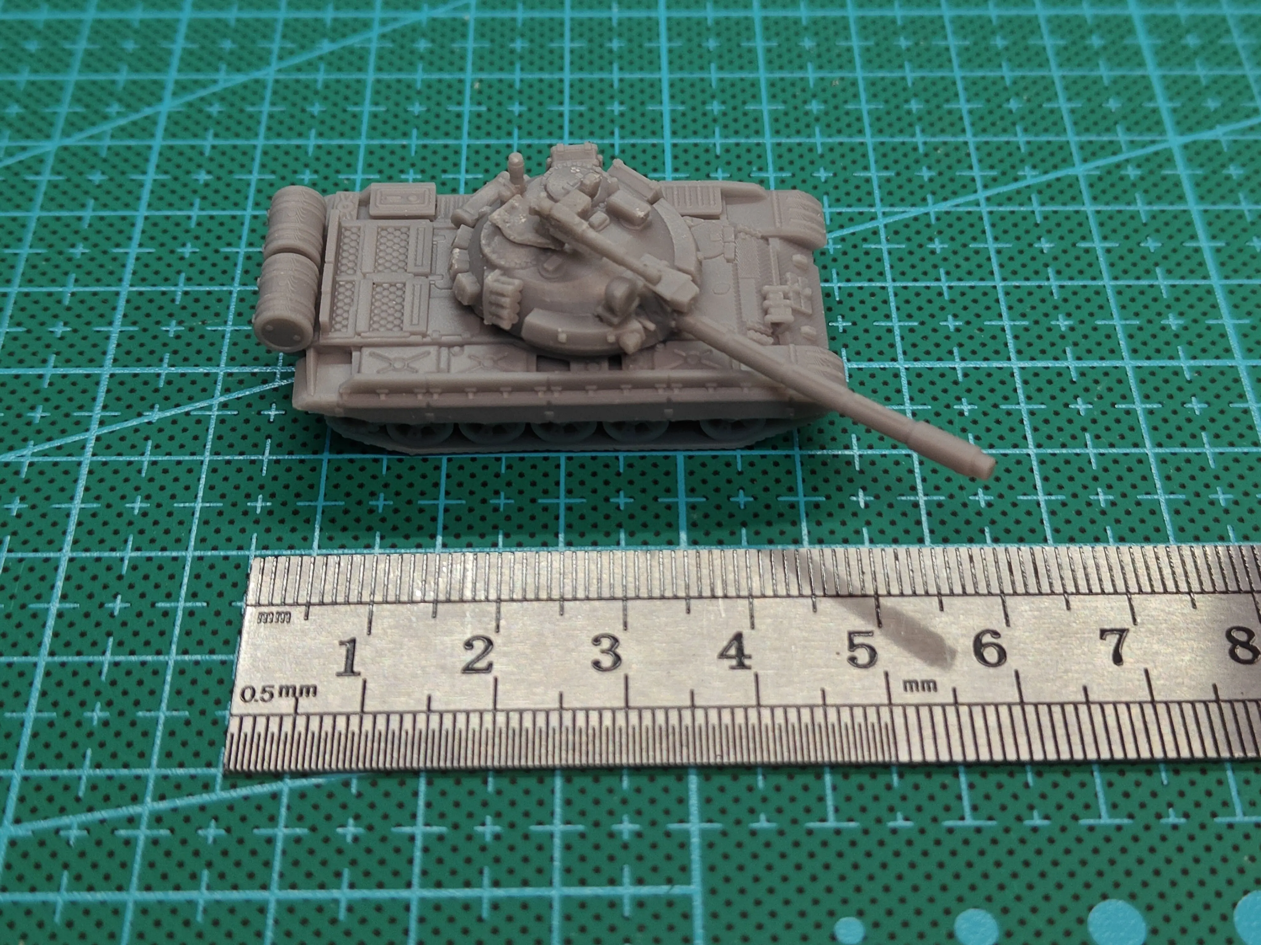 Масштаб 1/144, модель танка T55A