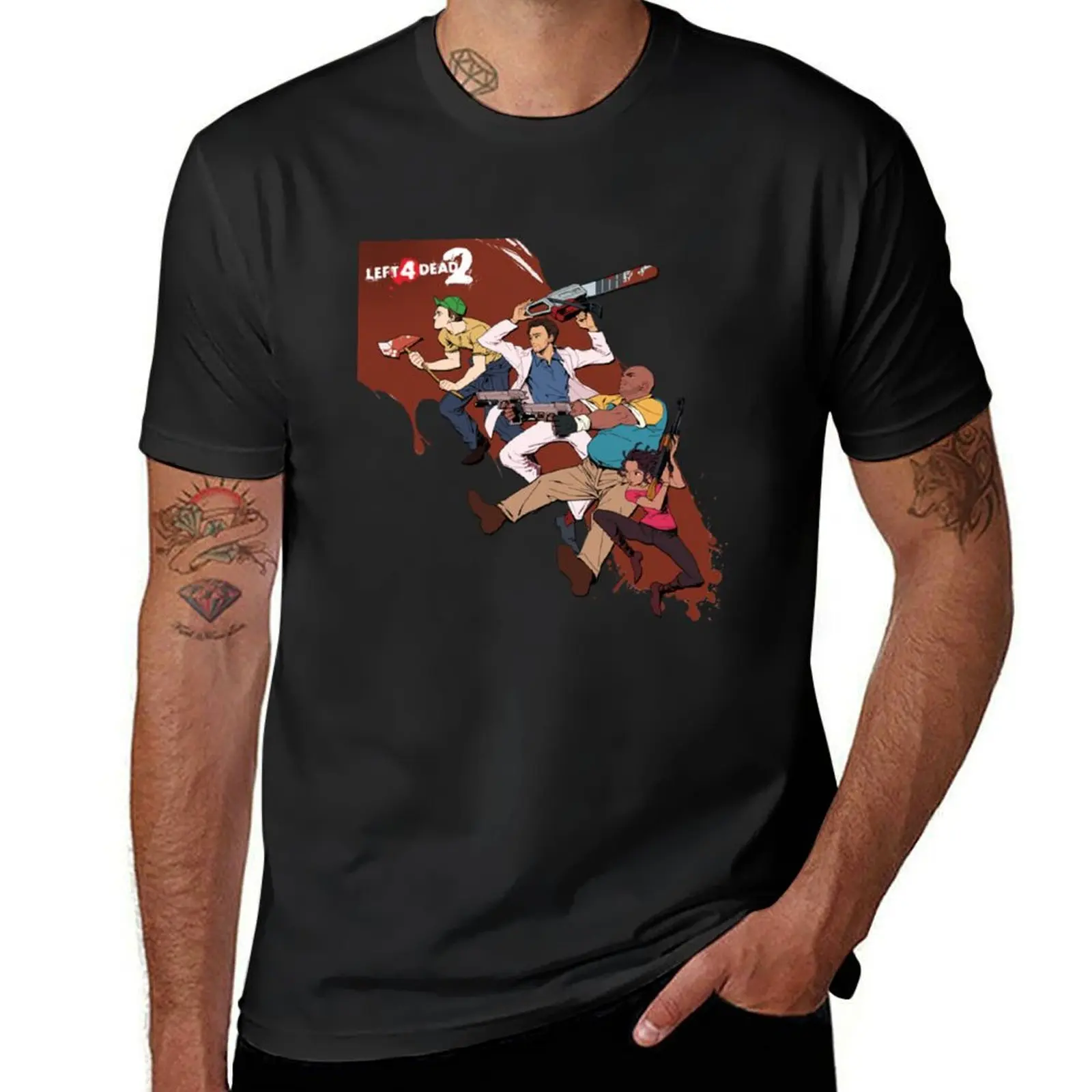 

Left 4 Dead 2 T-Shirt Aesthetic clothing vintage new edition sports fans mens t shirts pack