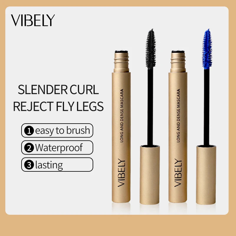 Colorful Mascara 4D Silk Fiber Waterproof Red Blue Brown Colour Mascara Lengthens Curling Eyelashes Makeup Beauty Rimel