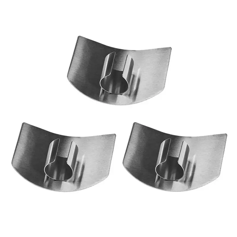 ABVT-Stainless Steel Finger Guard, Multifunctional Finger Protector Finger Guard For Cutting Kitchen Tool