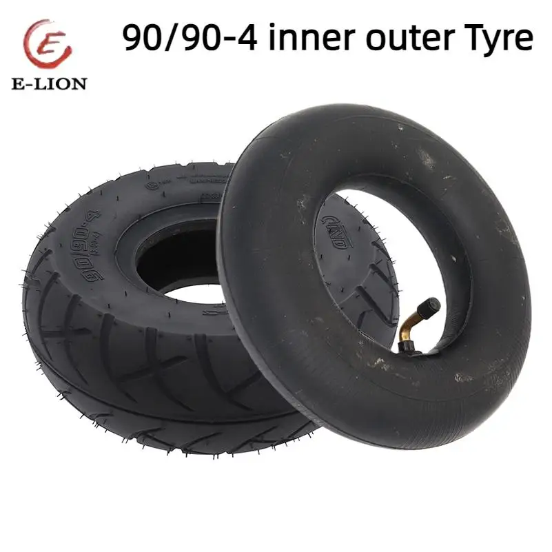 

90/90-4 On-road Tyres for Razor E300 E325 EZip E-4.0 E-450 X-Treme X-500 Electric Scooters Pocket Rocket Mini Bike Go Kart
