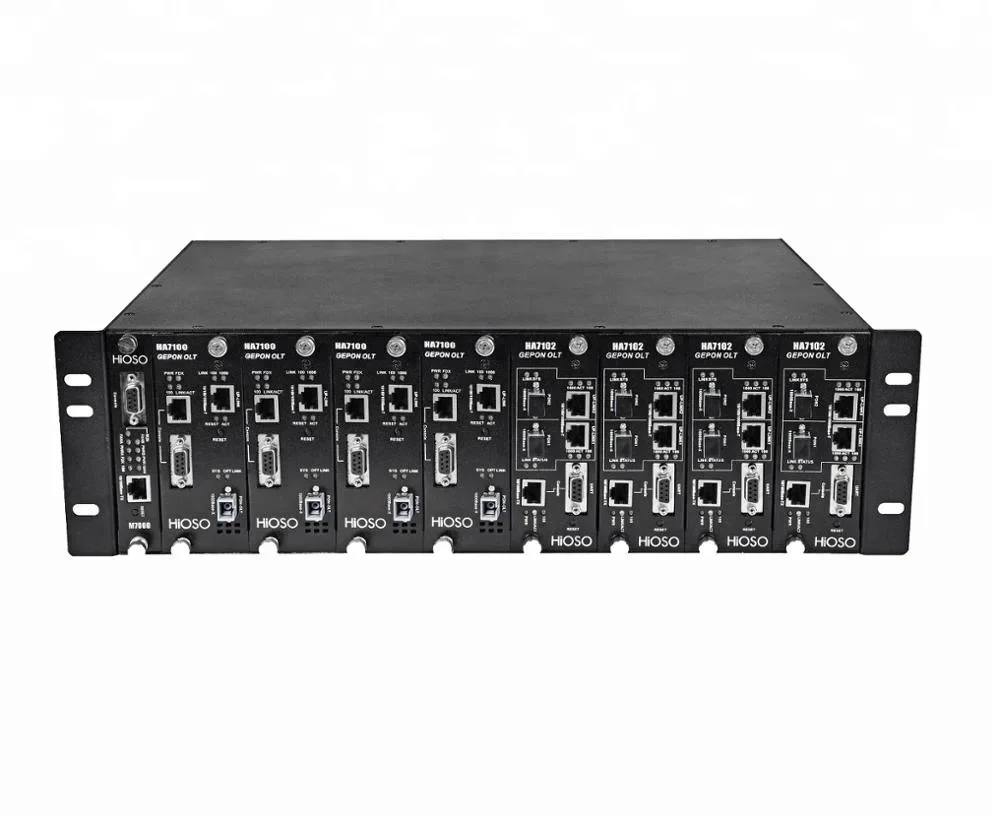 EPON/GEPON OLT rack OLT chassis 3U 16PON /32PON HA7000 empty rack price