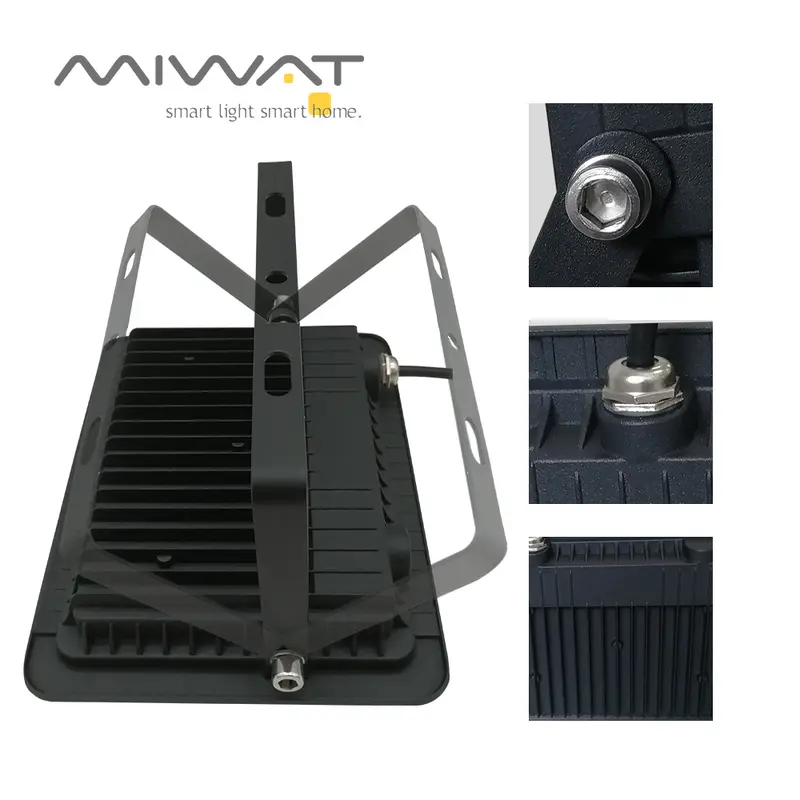 110V/220V LED Flood Light 10W 20W 30W 50W 100W Floodlights Lamp Waterproof IP68 White Reflector Led Exterior Outdoor Spotlight - Image 4