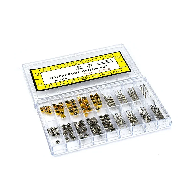 Watch Crowns Watch Stem Extender + Crowns Accessory Repairing Replacement Tool Kit with Box Watch Extension  NH34 NH35 NH36