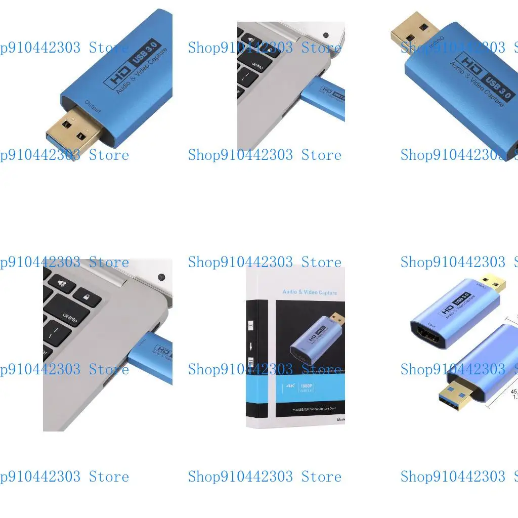 L4MD 1080P 4K HDMITO USB3.0 Video Card Card DVD-Gaming Audio-Video Live Streaming