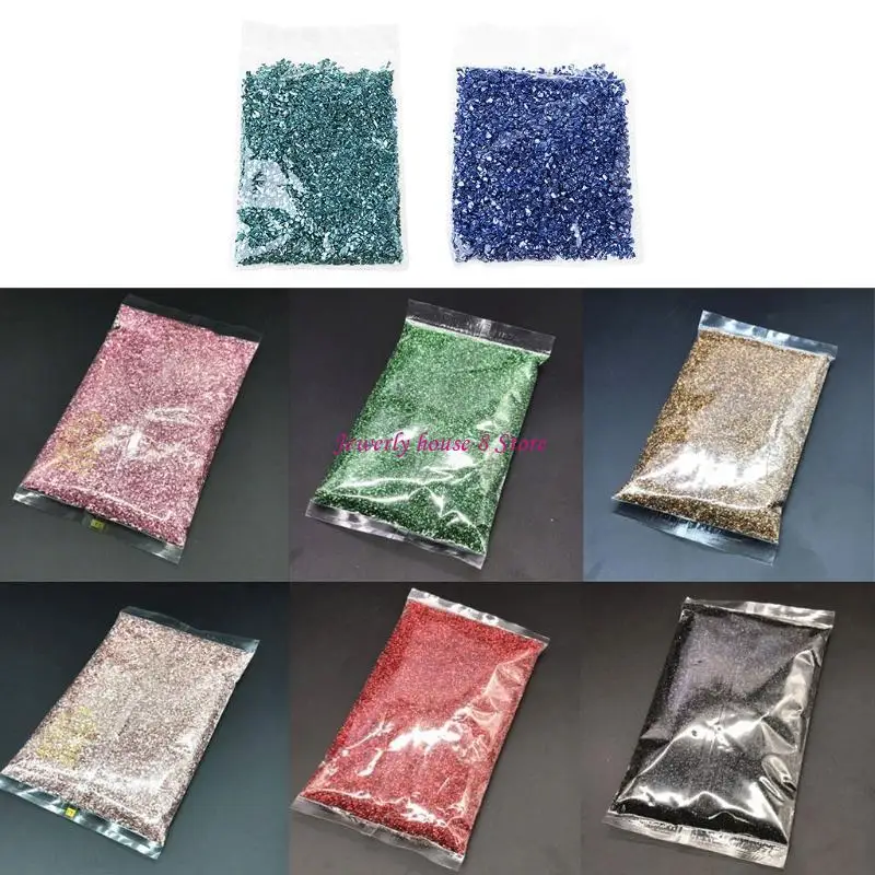 50G Decorative Crystals Broken Stones Bulk Fillers UV Resin Epoxy Art Crafts