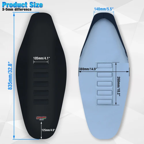 Imagen 2 del producto Cojín para asiento de motocicleta, funda impermeable para KTM Husqvarna YAMAHA KAWASAKI SUZUKI HONDA SXF KXF CRF YZF WR TC TE Dirt Bike