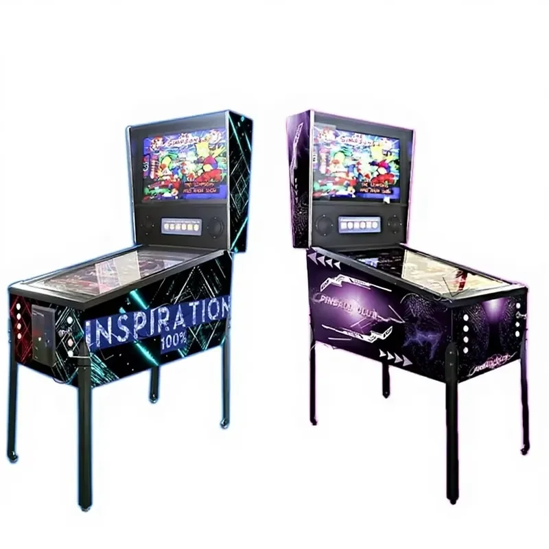 Wholesale 43-inch three-screen flipping virtual pinball machine, more than 1000 games,