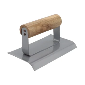 1 pz cazzuola angolare per calcestruzzo in acciaio inossidabile per calcestruzzo mano per molatrice strumenti per scanalare gesso finitura cemento intonacatura utensili manuali