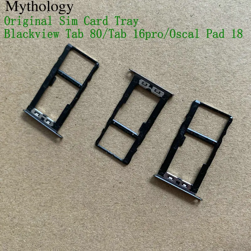 Sim Card Tray For Blackview Tab 80 Tab 16 pro Oscal Pad 18 Original Card Slot Mbile Phone Accessories